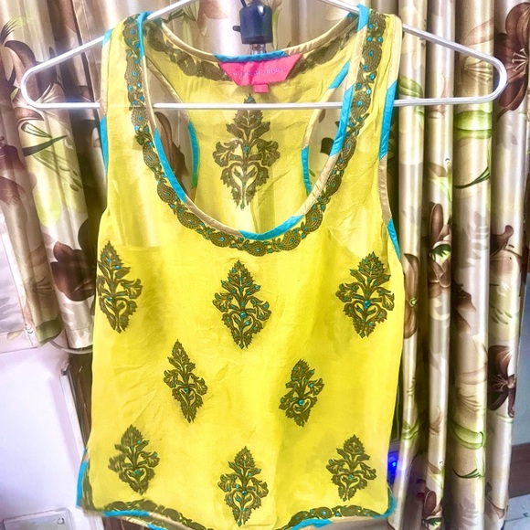 Manish Arora Couture Tops - Manish Arora Haute Couture Designer Bestseller Blouse  Pure Silk Georgette